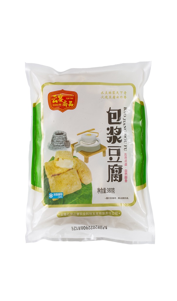 速冻包浆豆腐（380克*40袋）【火爆产品】